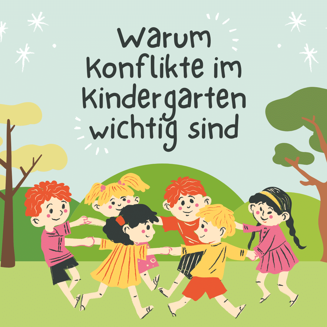 Warum Konflikte im Kindergarten wichtig sind